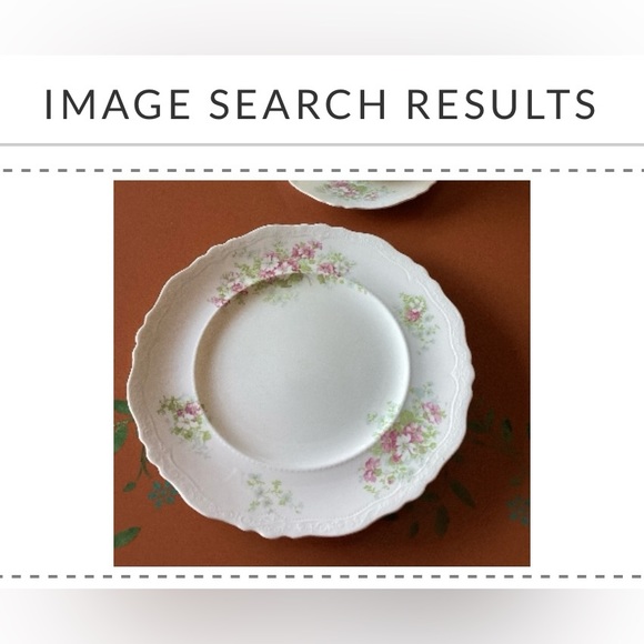Antique Johnson Bros, England, 9” luncheon plate, cup & saucer, pattern JB929. - Picture 13 of 15